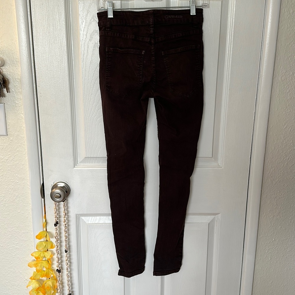 LF Stores Carmar Brown High Waisted Jeans size 26